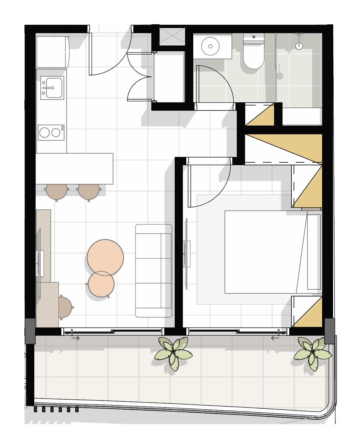 Plano 1 Habitación